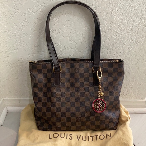 SOLD- Louis Vuitton Damier ebene cabas piano - Picture 2 of 16
